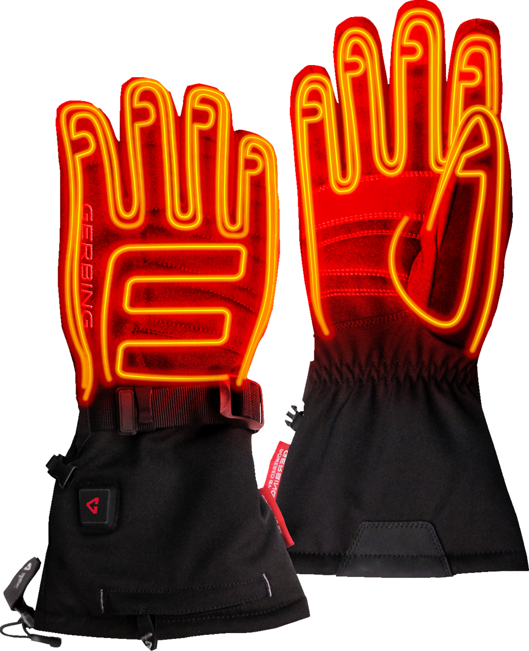 GERBING HEATED CLOTHING Women's 7V S7 Battery Heated Gloves - Black - XL GERGVS7WBXL