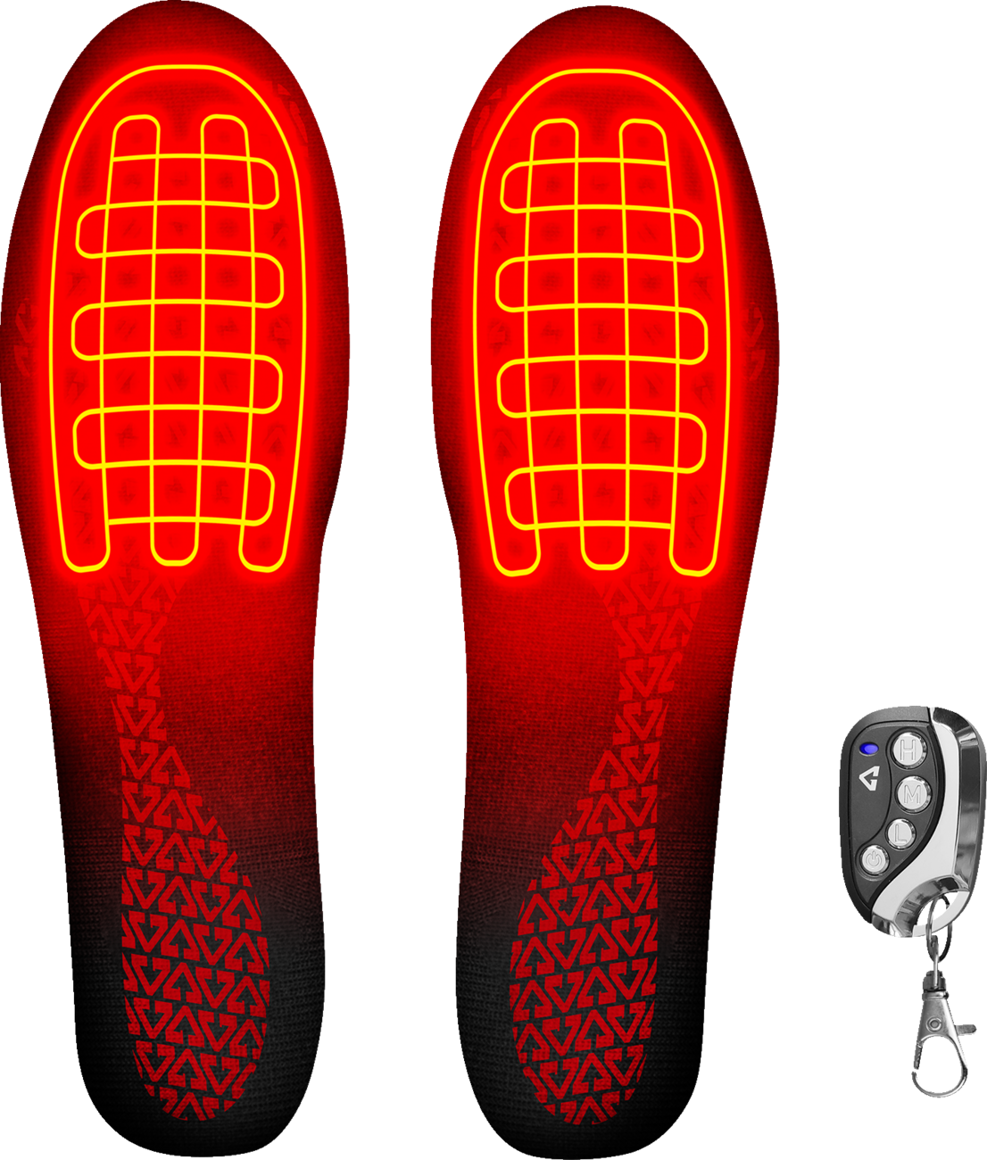GERBING HEATED CLOTHING 3V Rechargeable Heated Insoles with Remote - Small/Medium GERINS3VSM