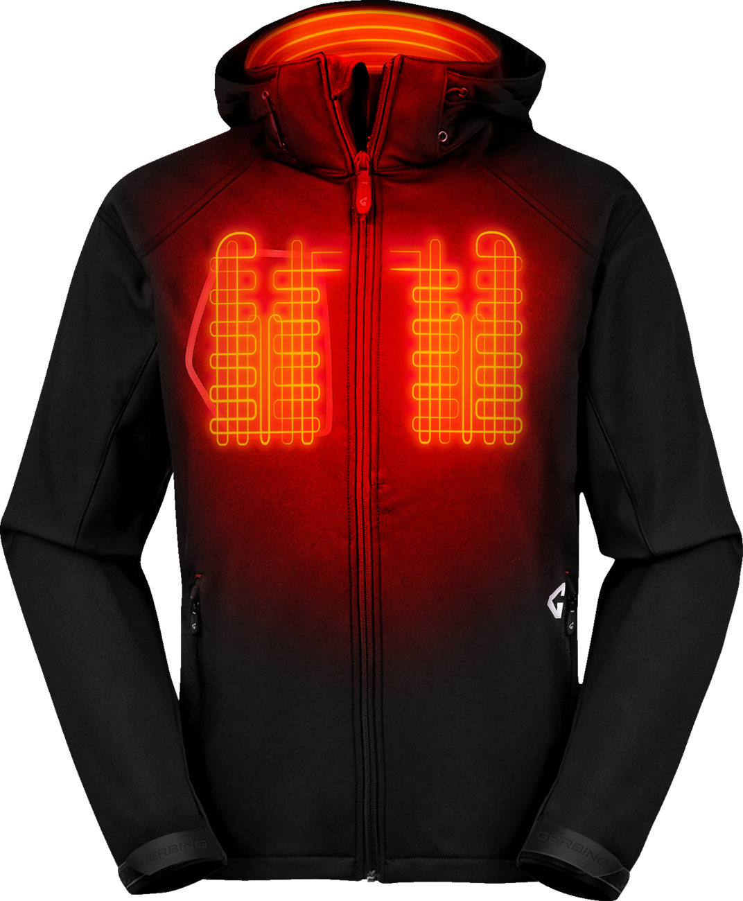 GERBING HEATED CLOTHING 7V Torrid Softshell Heated Jacket 2.0 - Black - Medium GERTJKT7VMBM