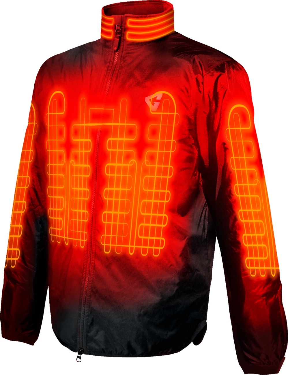 GERBING HEATED CLOTHING 12V Motorcycle Heated Jacket Liner - Black - Large G1215MJKT20100110976