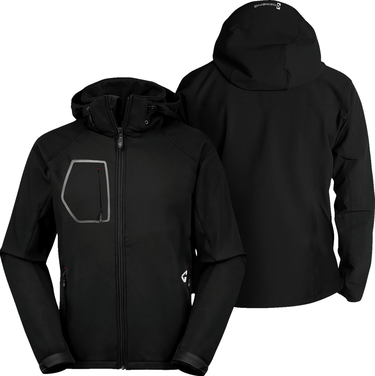 GERBING HEATED CLOTHING 7V Torrid Softshell Heated Jacket 2.0 - Black - 2XL GERTJKT7VMBXXL