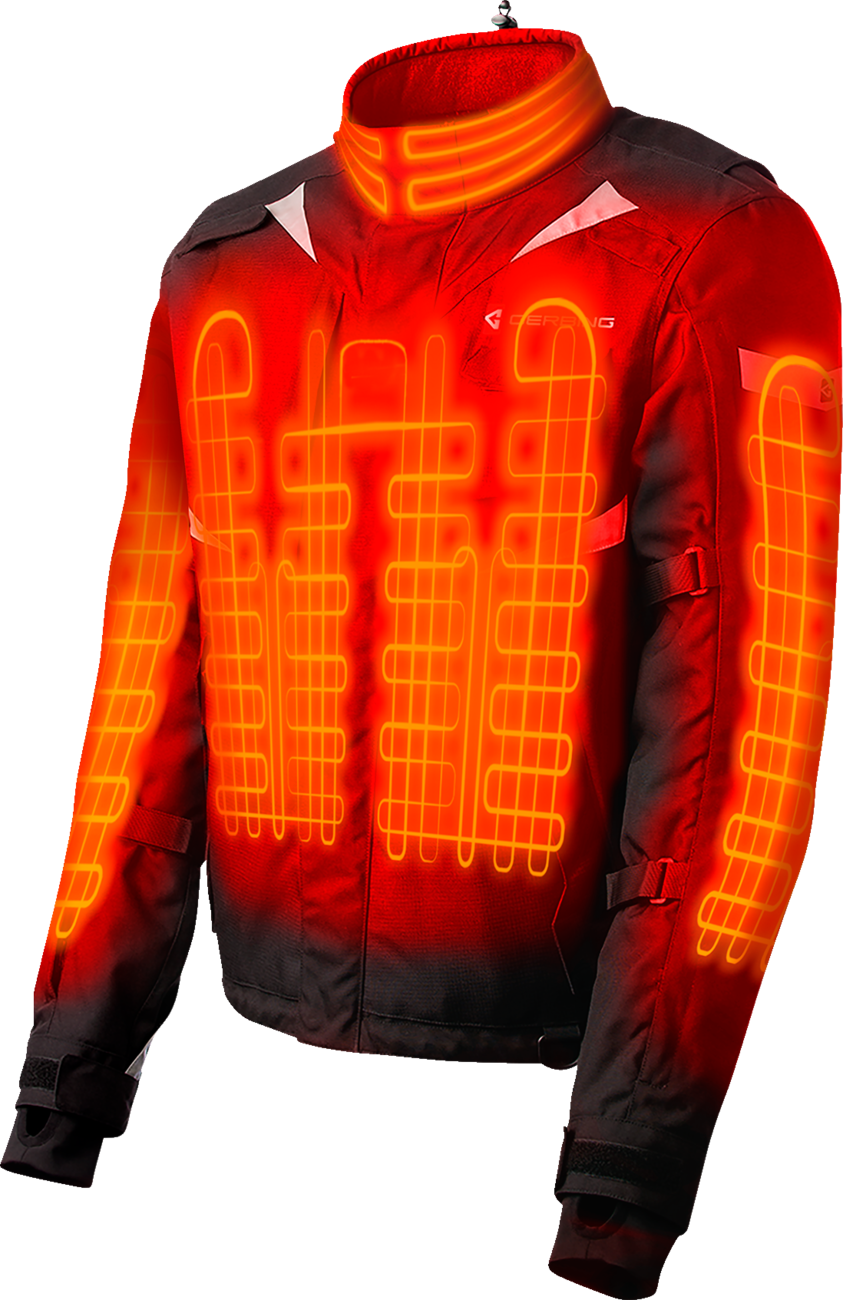 GERBING HEATED CLOTHING 12V EX Pro Heated Jacket - Black - Small G1215MJKT20200110966