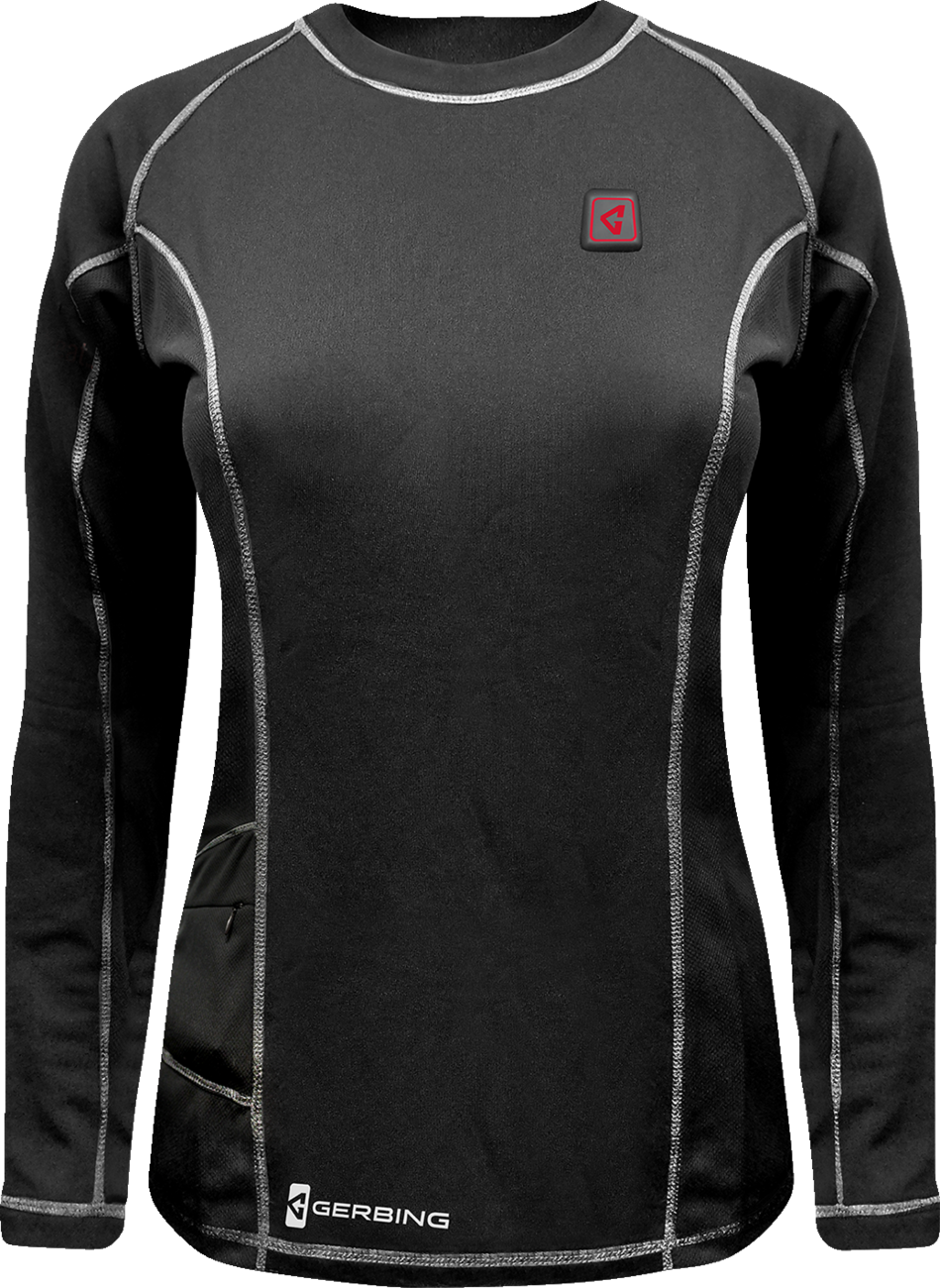 GERBING HEATED CLOTHING Women's 7V Heated Base Layer Shirt - S GERBLS7VWBLKS