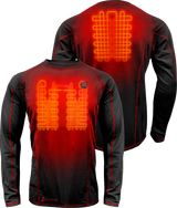 GERBING HEATED CLOTHING 7V Heated Base Layer Shirt - 2XL GERBLS7VMBLKXXL