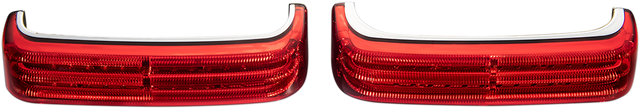 Custom Dynamics Saddlebag Lights - BCM - Chrome/Red PB-SB-BCM-CR - Cycle City Outdoors