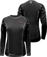 GERBING HEATED CLOTHING Women's 7V Heated Base Layer Shirt - S GERBLS7VWBLKS