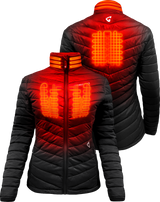 GERBING HEATED CLOTHING Women's 7V Khione Insulated Heated Puffer Jacket 2.0 - Small GERKPJKT7VWBS