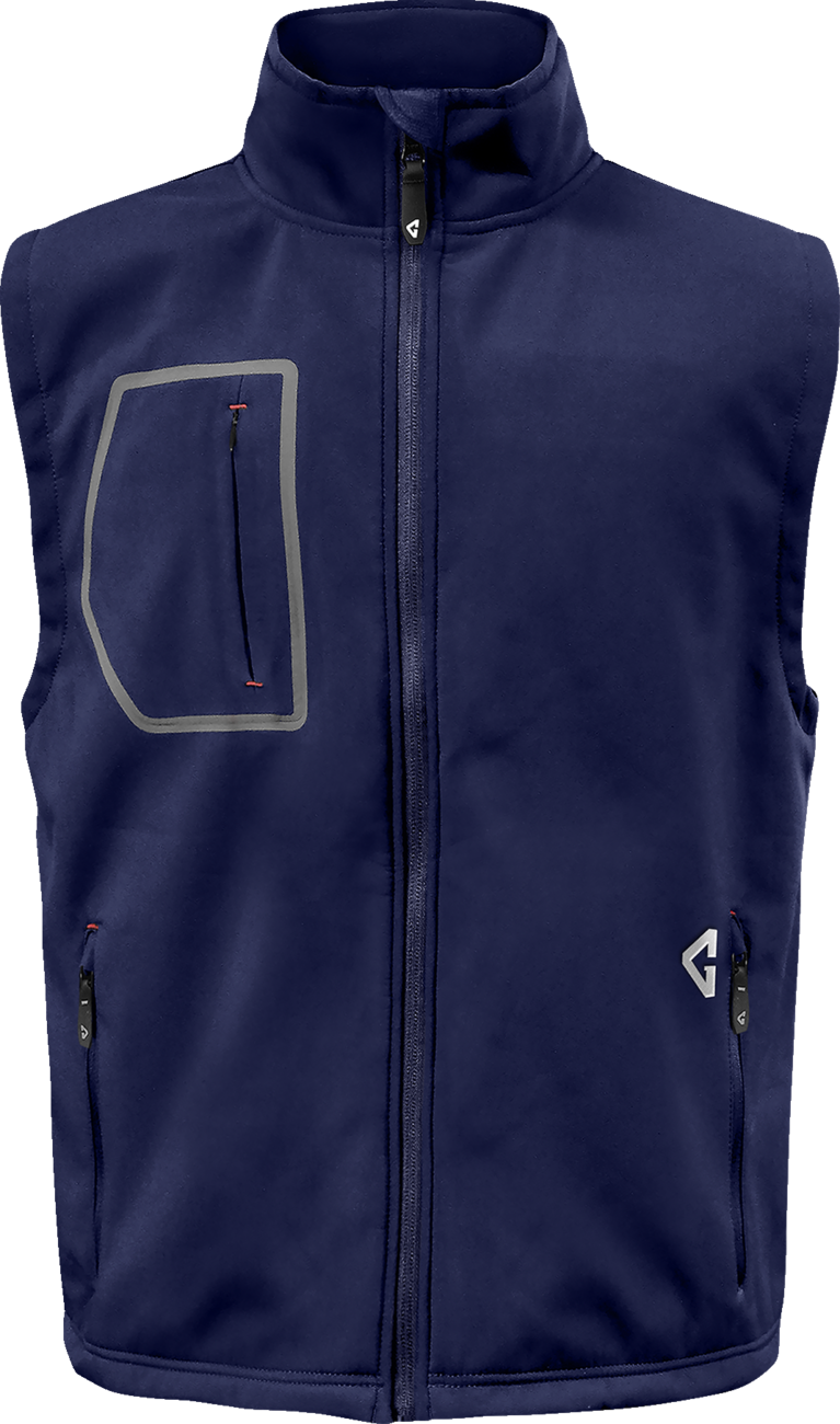 GERBING HEATED CLOTHING 7V Torrid Softshell Heated Vest 2.0 - Navy - 2XL GERTVST7VMNXXL
