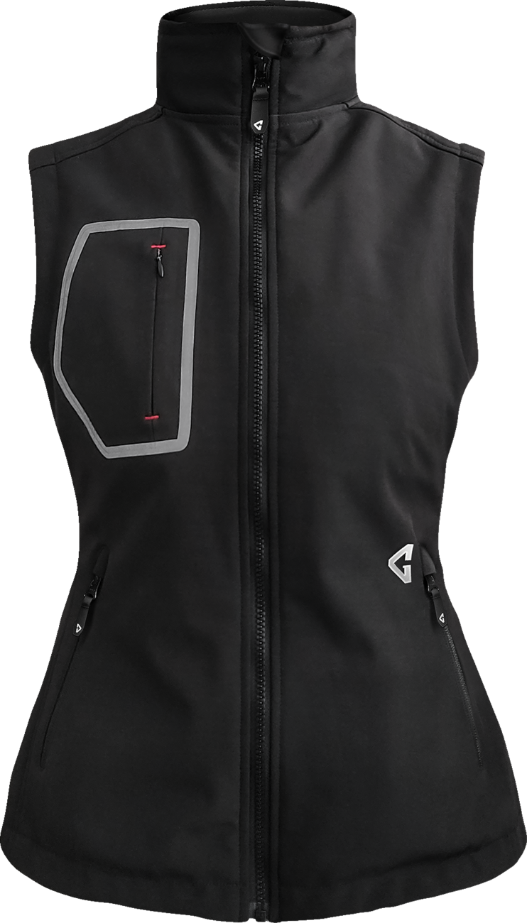 GERBING HEATED CLOTHING Women's 7V Torrid Softshell Heated Vest 2.0 - Black - Large GERTVST7VWBL