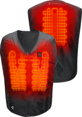 GERBING HEATED CLOTHING 7V Battery Heated Vest Liner - Black - S/M GERVTLN7VUNIBLKSM