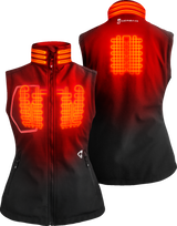GERBING HEATED CLOTHING Women's 7V Torrid Softshell Heated Vest 2.0 - Black - Large GERTVST7VWBL