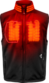 GERBING HEATED CLOTHING 7V Torrid Softshell Heated Vest 2.0 - Black - Large GERTVST7VMBL