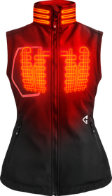 GERBING HEATED CLOTHING Women's 7V Torrid Softshell Heated Vest 2.0 - Black - Large GERTVST7VWBL