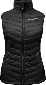 GERBING HEATED CLOTHING Women's 7V Khione Puffer Heated Vest 2.0 - Black - XS GERKPVST7VWBXS