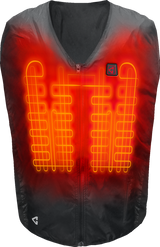 GERBING HEATED CLOTHING 7V Battery Heated Vest Liner - Black - S/M GERVTLN7VUNIBLKSM