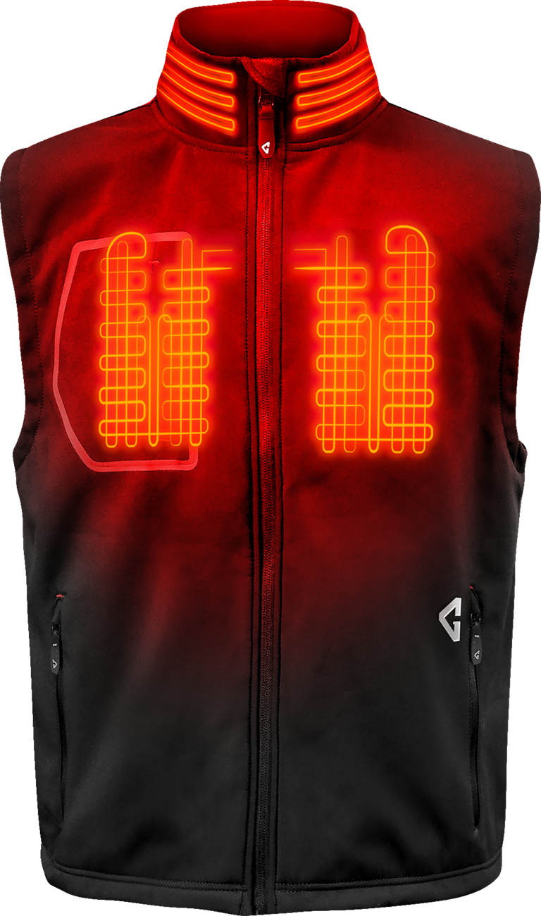 GERBING HEATED CLOTHING 7V Torrid Softshell Heated Vest 2.0 - Black - XL GERTVST7VMBXL