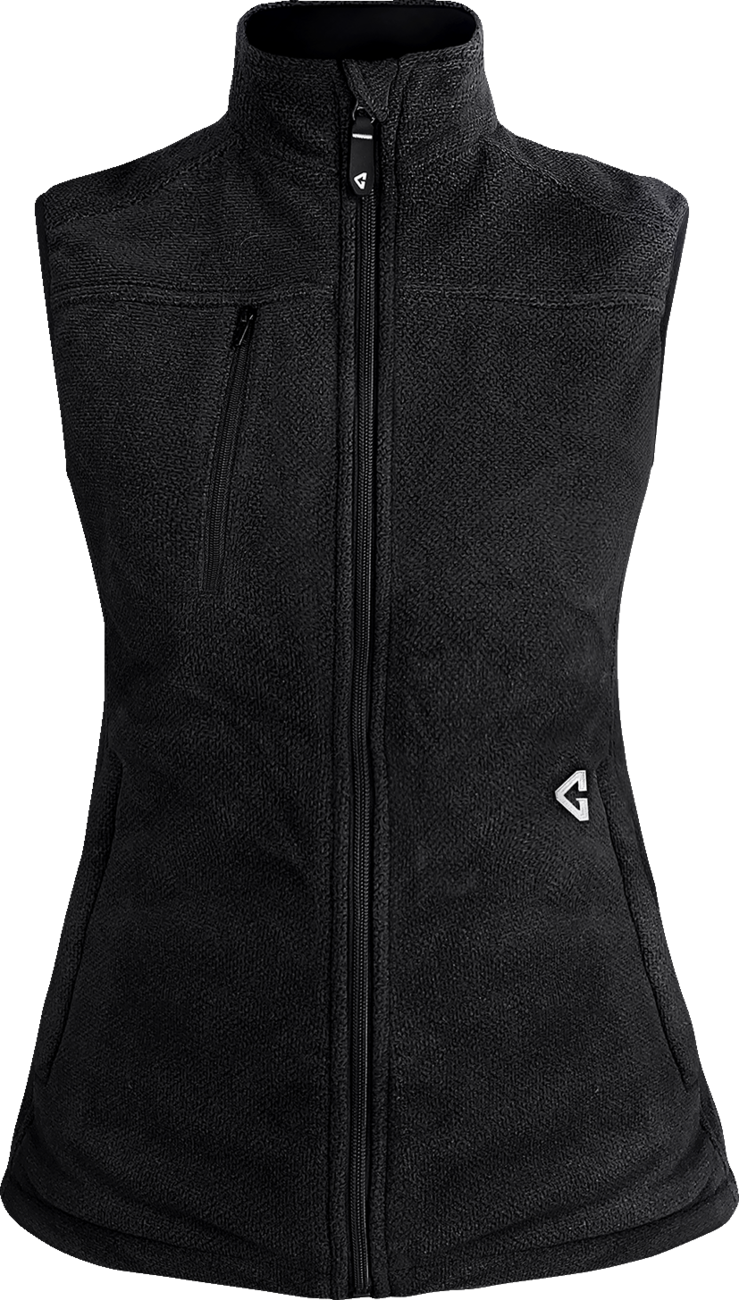 GERBING HEATED CLOTHING Women's 7V Thermite Heated Fleece Vest 2.0 - Black - Medium GERTFVST7VWBM