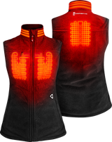 GERBING HEATED CLOTHING Women's 7V Thermite Heated Fleece Vest 2.0 - Black - Medium GERTFVST7VWBM