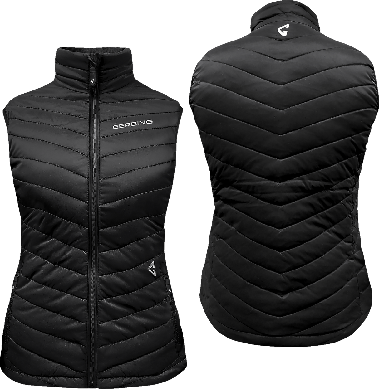GERBING HEATED CLOTHING Women's 7V Khione Puffer Heated Vest 2.0 - Black - Small GERKPVST7VWBS
