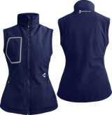 GERBING HEATED CLOTHING Women's 7V Torrid Softshell Heated Vest 2.0 - Navy - Small GERTVST7VWNS