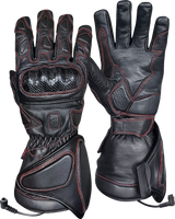 GERBING HEATED CLOTHING 12V Extreme Hard Knuckle Heated Gloves - Black - Large GEREXGL12BL