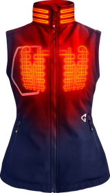 GERBING HEATED CLOTHING Women's 7V Torrid Softshell Heated Vest 2.0 - Navy - XL GERTVST7VWNXL