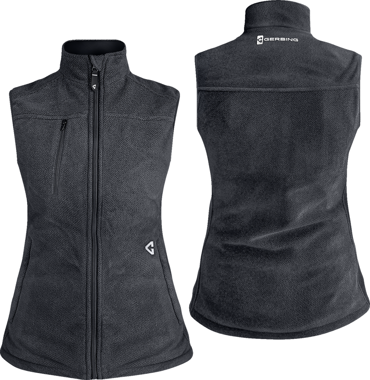 GERBING HEATED CLOTHING Women's 7V Thermite Heated Fleece Vest 2.0 - Gray - Small GERTFVST7VWGS