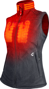 GERBING HEATED CLOTHING Women's 7V Thermite Heated Fleece Vest 2.0 - Gray - Medium GERTFVST7VWGM