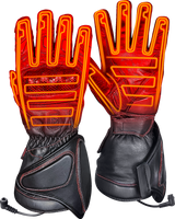 GERBING HEATED CLOTHING 12V Extreme Hard Knuckle Heated Gloves - Black - Large GEREXGL12BL