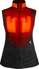 GERBING HEATED CLOTHING Women's 7V Thermite Heated Fleece Vest 2.0 - Black - Medium GERTFVST7VWBM