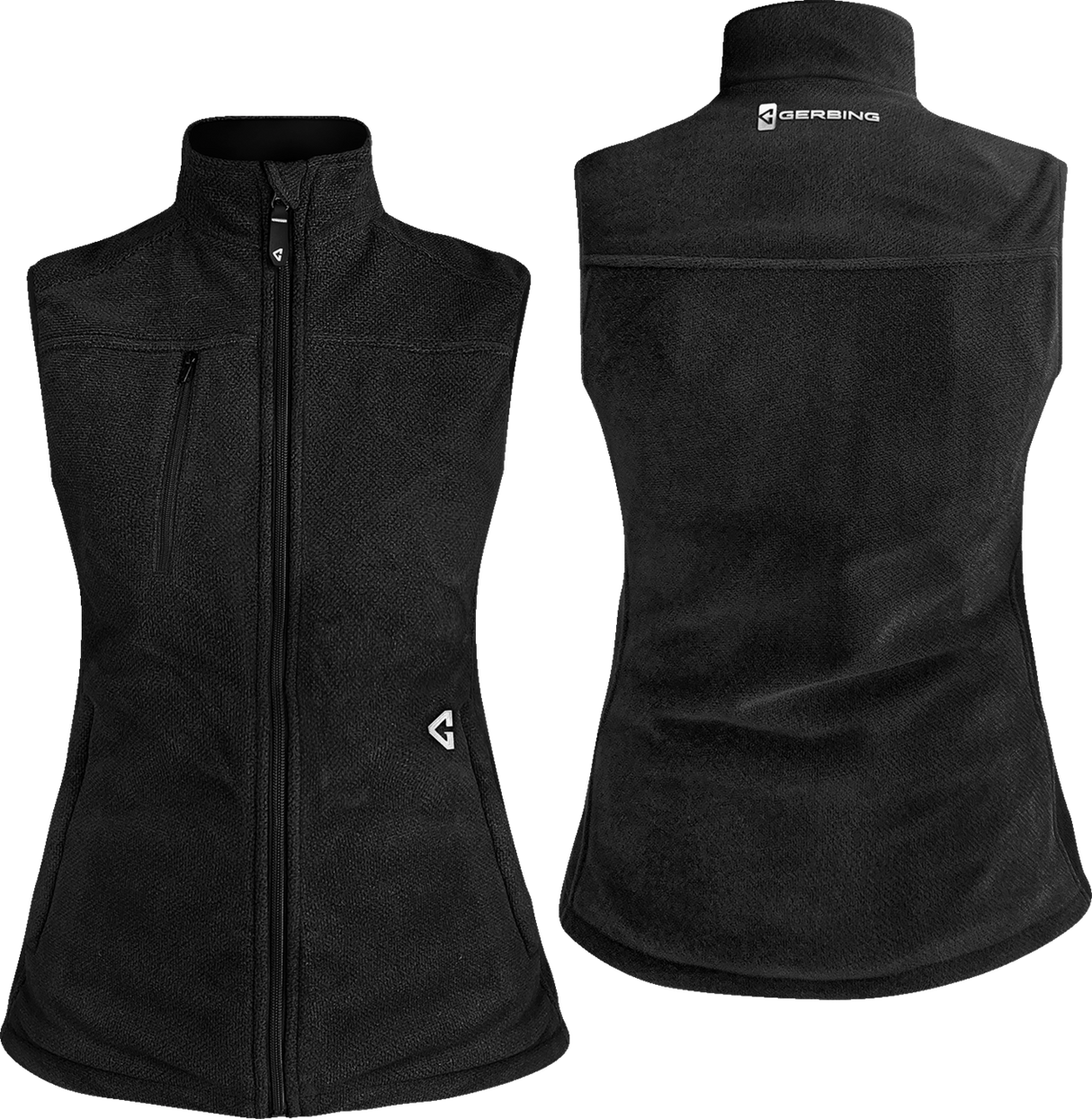 GERBING HEATED CLOTHING Women's 7V Thermite Heated Fleece Vest 2.0 - Black - Medium GERTFVST7VWBM