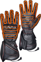 GERBING HEATED CLOTHING 12V Extreme Hard Knuckle Heated Gloves - Black - Large GEREXGL12BL