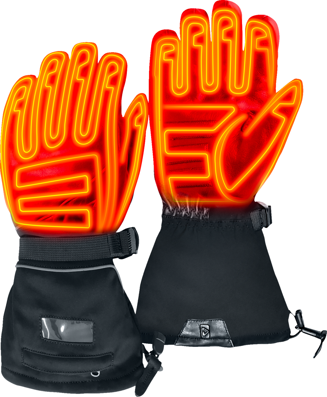 GERBING HEATED CLOTHING GT5 12V Hybrid Heated Gloves - Black - 2XL GERGLVGT512VBLKXXL