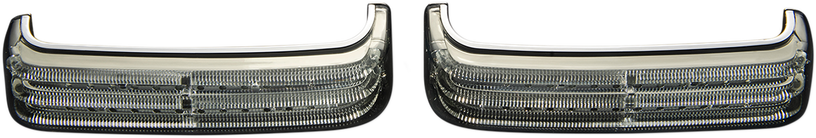 Custom Dynamics Saddlebag Lights - SS8 - Chrome Smoke PB-SB-SS8-CS - Cycle City Outdoors
