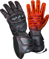 GERBING HEATED CLOTHING 12V Extreme Hard Knuckle Heated Gloves - Black - Medium GEREXGL12BM