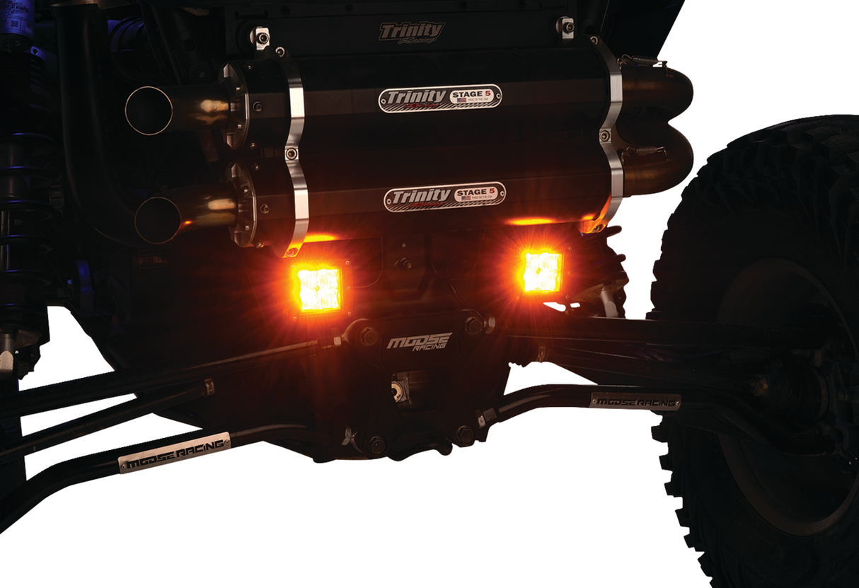 MOOSE UTILITY 3" LED Light Pod - Amber MSE-LPKITA