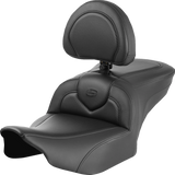 SADDLEMEN RoadSofa* Seat - Carbon Fiber - with Backrest - FLTR/FLHX '23-'24 823-07-185B0