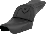 SADDLEMEN RoadSofa* - Black - without Driver Backrest - FXDWG '04-'05 804-05-187
