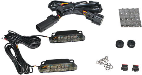 Custom Dynamics Luggage Rack Light Bar - Smoke CD-LR-07-S - Cycle City Outdoors