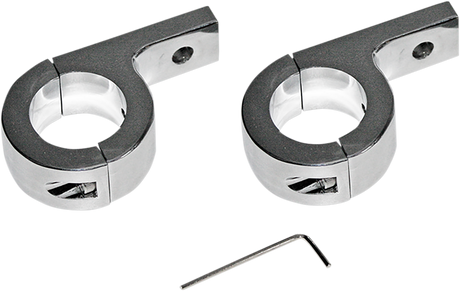 Custom Dynamics Mount Kit for 1-1/4" Tube - Chrome PB-125-C - Cycle City Outdoors