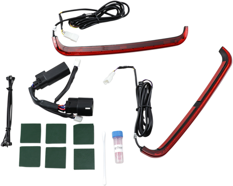 Custom Dynamics Saddlebag Lights - '10-'13 - Red Lens CD-LP-SS6-R - Cycle City Outdoors