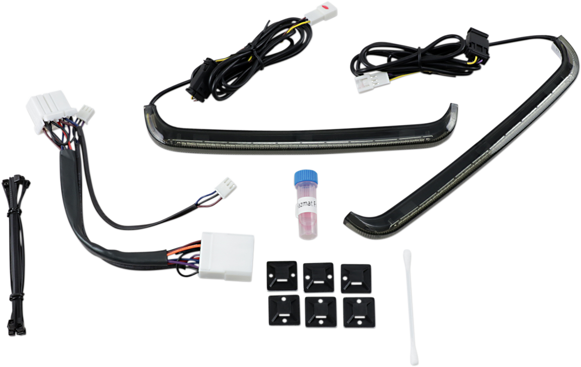 Custom Dynamics Saddlebag Lights - '97-'13 - Smoke Lens CD-LP-HD-S - Cycle City Outdoors