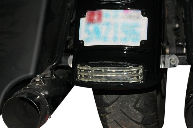 Custom Dynamics Fender Tip Light - Smoke Lens - Black PB-FT-TOUR-S-B - Cycle City Outdoors