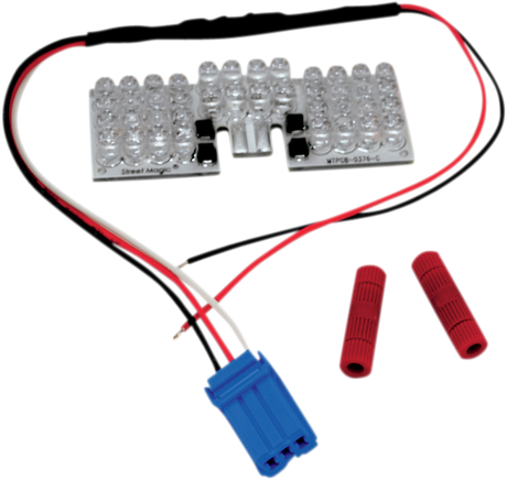 Custom Dynamics LED Fender Tip Boards - Red Dual-Intensity GEN-FT-R-D - Cycle City Outdoors