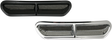 Custom Dynamics Fairing Vent Cover - Black HD-VENT-INSER-B - Cycle City Outdoors