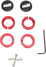 ODI Clamps - Lock Jaw - Red D70LJR