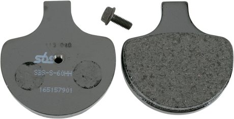 SBS Organic Base Front Brake Pads - 579H.CT (Harley-Davidson FXSTS Springer Softail / FLHTC Electra Glide Classic / FXSTC Softail Custom 1984–2011)