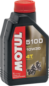 MOTUL 5100 4T Synthetic Blend Oil - 10W-30 - 1L 104062