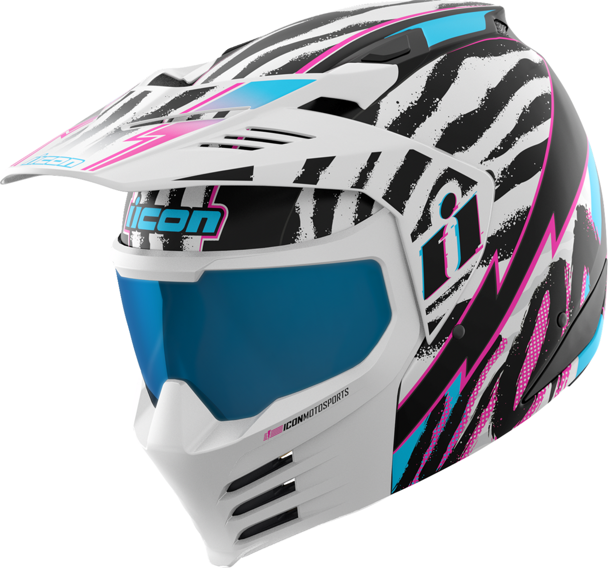 ICON Elsinore* Helmet - Rad Dawn - White - 3XL 0104-3344