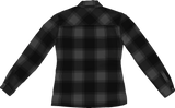 ICON Women's Fallblock CX Flannel Jacket - Black - Medium 2822-1671